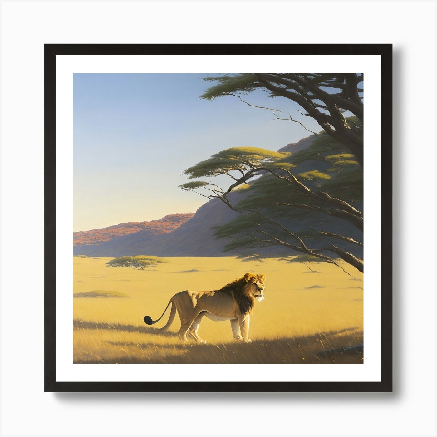 Lion King 2 Art Print Framed Wall Art Poster Canvas Print Picture